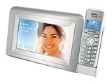 Sagem - DP360 - Picture Phone sans fil - Ecran r&eacute;tro-&eacute;clair&eacute; - Mains libres - Blanc