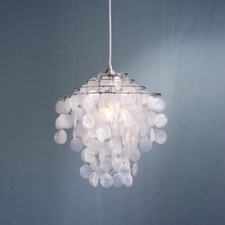 Laura Ashley PXC244 Daliya Entrance Foyer Pendant Light - Cream