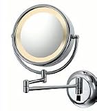 Double Sided Magnifying Wall Mirror by Kimball & Young