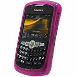 Cellet Hot Pink Flexi Case For BlackBerry Curve 8350i