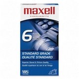 Maxell T-120 Std Standard Grade Videocassette For Time-Lapse Use