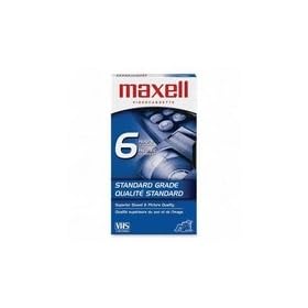 Maxell T-120 Std Standard Grade Videocassette For Time-Lapse Use by 