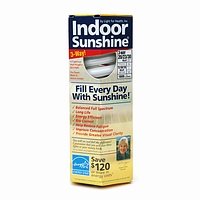 Indoor Sunshine 3-Way 20 23 30 Watt Full Spectrum Compact Fluorescent Bulb 1 ea by Light for Health