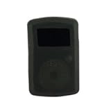 Sandisk Sansa CLIP 1GB 2GB Black Silicone Skin Carrying Case Cover