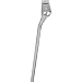 Greenfield KS2 Retro Silver Bicycle Kickstand
