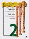 Produkt-Bild: Folk-Hits: 3 Sopran-Blockfl&ouml;ten. Spielpartitur. (Leichte Blockfl&ouml;tentrios)
