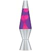 14.5" Retro Purple & Pink Lamp Light - Novelty Mood Lighting Gadget