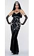 Sexy and Sinister Spider Princess Witchy Vampiress Costume