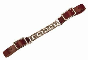 WEAVER LEATHER CURB STRAP CHAIN PREMIUM LEATHER