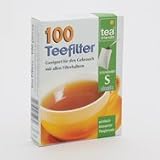 Produkt-Bild: Tea-Friends - Teefilter Gr. S, classic - 12 Pg. je 100 Filter