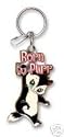 PlastiColor 004123R01 Pussyfoot Born To Purr Enamel Key Chain