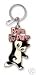 PlastiColor 004123R01 Pussyfoot Born To Purr Enamel Key Chain