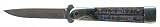 Folder w / Multicolor Pearl Handle / Gold Bolsters - B000B588HG