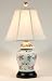 Delicate Floral Porcelain Bedside Table Lamp