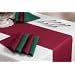 Hoffmaster 125045 Linen-Like Color In Depth Tablerunner, 200' Length x 11" Width, Burgundy
