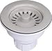 Waste King 4011 Decorative Sink Basket Strainer and Stopper, Almond