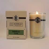 Archipelago Bamboo Teak Candle