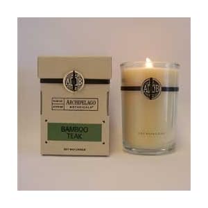 Archipelago Botanicals BAMBOO TEAK CANDLE 60 Hour Aromatherapy Home Fragrance Signature... by 