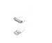 Macally Syncable-3 aufrollbares Ladekabel für Apple iPhone/iPod (30pin Stecker > USB Stecker 1,8 m)