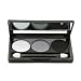 NYX 3 Color Eyeshadow, White/Grey/Black TS01 1 set (3 g)