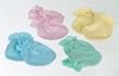 [Itm] Assorted Pastels [Acsry To]: Infant Mittens - Assorted Pastels