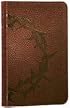 ESV, Deluxe Compact TruTone Bible (Chestnut, Crown Design)