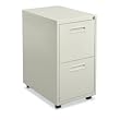 Mobile Pedestal, File/File, 15"x20"x28", Gray
