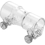 Spyder Paintball Straight Elbow Clear