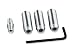 5-pc. Air SandBlasting Tip Kit