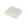 American Baby Company Heavenly Soft Chenille Porta-Crib Sheet - Ecru