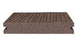 Composite Decking Prestige Series - Grooved Board Chocolate / 1 in.x5 3/8 in.x16' Composite Decking Prestige Series - Grooved Board Chocolate / 1 in.x5 3/8 in.x16'