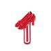 Wizard Of Oz Ruby Slipper Bookmark Cupcake Picks - 12 Pack