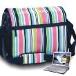 Navy Stripe Lap Top Case By Room It Up