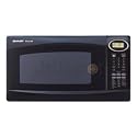 Sharp R-308KK 1-Cubic-Foot 1100-Watt Microwave Oven, Black
