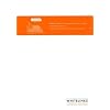 Whitelines Soft Cover Perfect Bound A5 Squared Notebook: Supporting your ideas
