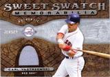 Carl Yastrzemski Jersey Boston Red Sox 2009 Sweet Spot Sweet Swatch Game Worn Uniform Card.