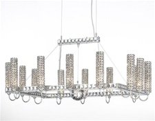  new year Schonbek EM3018 SH Elements Rectangular ChandelierB002LU8DDI