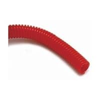 Spectre 29512 RED 1/4 in Split Loom / Convoluted Wire and Hose Covering - 10 Feet