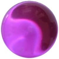 Purple Acrylic Contact Juggling Ball - 70mm (2.75 Inches)