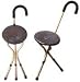 Seat Cane - Seat Cane - Deluxe Tri Seat adjustable height from 18