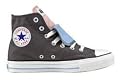 Converse Chuck All Star Hi 1V261 Double Tong Farbe: Anthrazit Pink Blue Gr. 35-46