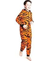 Hooded Tiger Fleece All-in-One with Stay New™
