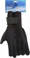 Celsius Deluxe Black Neoprene Fishing Gloves (Black, Large)