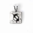 STERLING SILVER PENDANT - 19mm Turtle