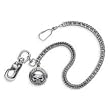 Harley-Davidson&reg; Men's Skull Biker 19" Wallet Chain. Heavy-duty. Custom sculpted medallion. 99454-06V