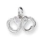 Sterling Silver Handcuffs Charm