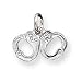Sterling Silver Handcuffs Charm