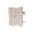 Cables Unlimited SRG-3000 6 Outlet Wall Tap Surge Strip