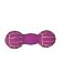 Vo-Toys Latex Stuffed Knobby Volleyball Dumbbell Dog Toy