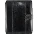 Black iPad Case - Stylish Genuine Sea Snakeskin Leather
